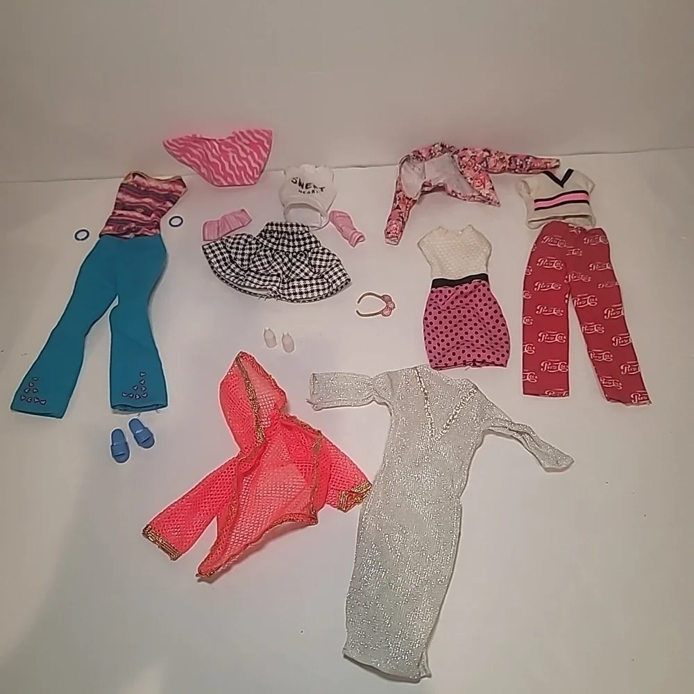 Vintage Lot of Barbie Accessories & Clothes 1960s-1990s